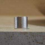 Silver Moon Ring