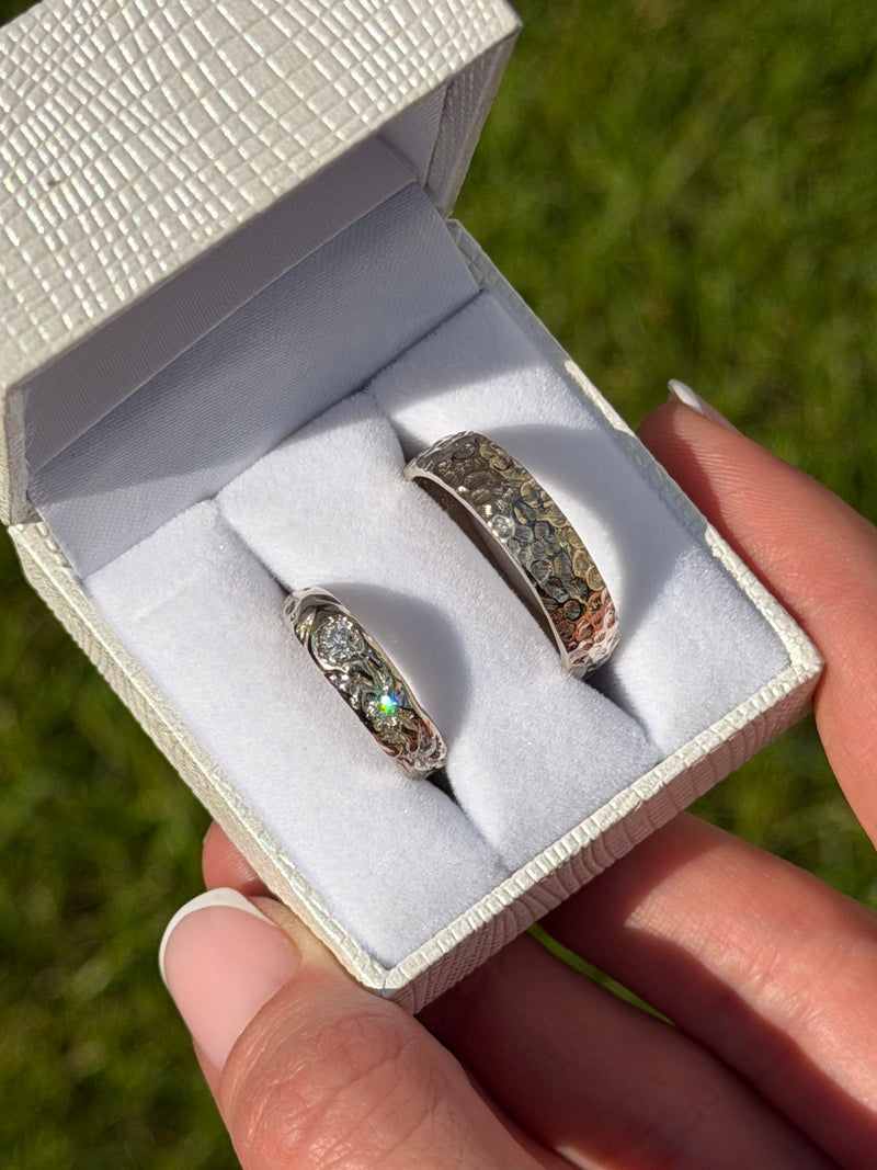Organic Wedding Bands